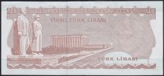 6.EMİSYON 3.TERTİP 20 LİRA E85 635752 ÇOK ÇOK TEMİZ +