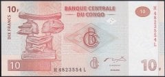 KONGO 10 FRANK 2003 ÇİL