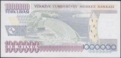 7.EMİSYON 3.TERTİP 1 000 000 LİRA T62 303737 ÇİL