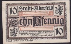 ALMANYA 10 PFENNİNG NOTGELD 1920 ÇİLALTI