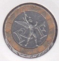 Fransa 10 Frank 1989