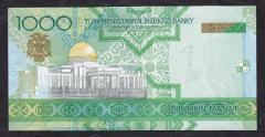 Türkmenistan 1000 Manat 2005 ÇİL Pick 20