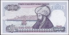 7.Emisyon 1.Tertip 1000 Lira D10 637655 Çilaltı Çil