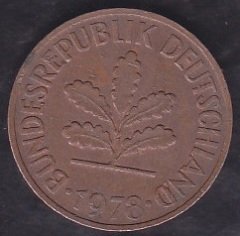 Almanya 2 Pfennig 1978G