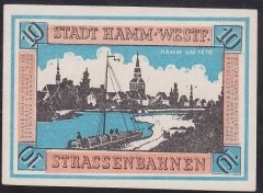 ALMANYA 10 PFENNİNG NOTGELD 1920 ÇİLALTI