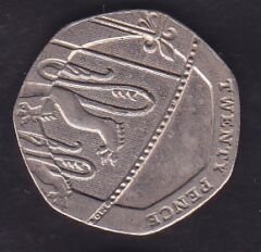 İngiltere 20 Pence 2014