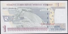 8.Emisyon 1 YTL A37 188844 Çilaltı Çil