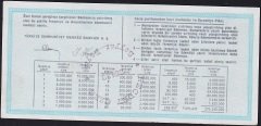 1981 9 Kasım Çeyrek Bilet - N Serisi 210 210