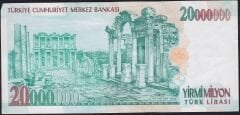 7.Emisyon 20 000 000 Lira I40 625720 Çok Temiz+