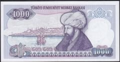 7.Emisyon 1.Tertip 1000 Lira D07 383482 Çil