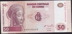 Kongo 50 Frank 2000 Çil Pick 91