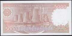 7.Emisyon 4.Tertip 5000 Lira G28 075960 Çil