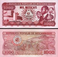 Mozambik 1000 Meticais 1989 Çil Pick 132c