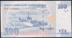 8.Emisyon 100 YTL B04 309952 Çok Temiz