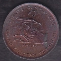1974 YILI 10 KURUŞ FAO ÇÇT