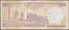 Hindistan 500 Rupees 2010 Çok Temiz