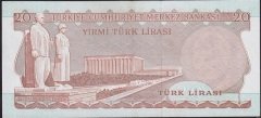 6.Emisyon 2.Tertip 20 Lira C47 412831 Ççt Çilaltı