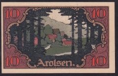 ALMANYA 10 PFENNİNG NOTGELD 1921 ÇİL