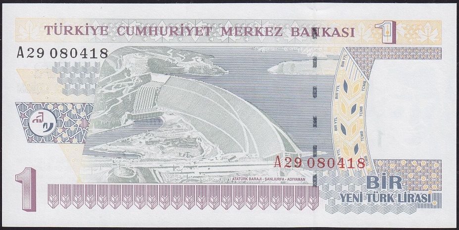 8.Emisyon 1 YTL A29 080418 Çil