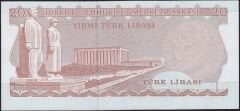 6.Emisyon 3.Tertip 20 Lira G24 747776 Çilaltı Çil