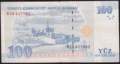 8.Emisyon 100 YTL B28 427561 Çok Temiz