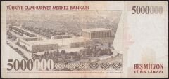 7.Emisyon 5 000 000 Lira J40 746203 Haliyle
