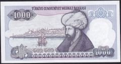 7.Emisyon 1.Tertip 1000 Lira C09 211803 Çil