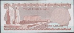 6.Emisyon 2.Tertip 20 Lira C46 010448 Ççt Çilaltı