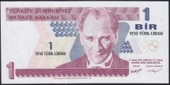 8.Emisyon 1 YTL A28 932987 Çil