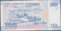 8.Emisyon 100 YTL C79 223592 ÇÇT Çilaltı