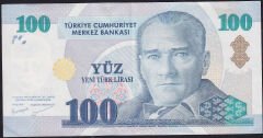 8.Emisyon 100 YTL C79 223592 ÇÇT Çilaltı