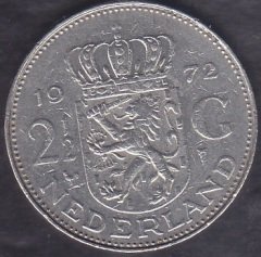 Hollanda 2.5 Gulden 1972