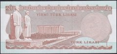 6.Emisyon 2.Tertip 20 Lira C40 011408 Çilaltı