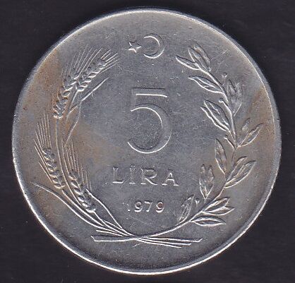 1979 Yılı 5 Lira