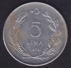 1979 Yılı 5 Lira