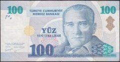 8.Emisyon 100 YTL B40 027053 Çok Temiz