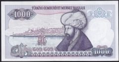 7.Emisyon 1.Tertip 1000 Lira B62 442188 Çil