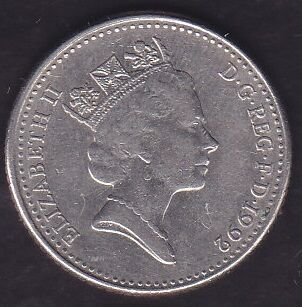 İngiltere 10 Pence 1992
