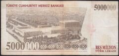7.Emisyon 5 000 000 Lira J34 672985 Çok Temiz