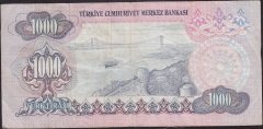 6.EMİSYON 1.TERTİP 1000 LİRA C48 339070 ÇOK TEMİZ +