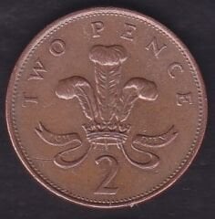 İngiltere 2 Pence 1993