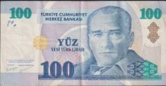 8.Emisyon 100 YTL C77 057978 Çok Temiz+