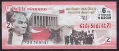 2011 9 KASIM YARIM BİLET -  Z SERİSİ