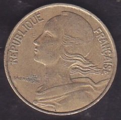 Fransa 10 Centim 1990