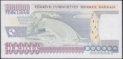 7.EMİSYON 3.TERTİP 1 000 000 LİRA U20 618999 ÇİL