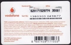 Vodafone Hazır Kart 250 Kontör