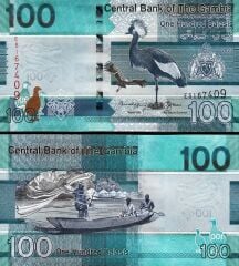 Gambia 100 Dalasis 2023 Çil Pick 41c