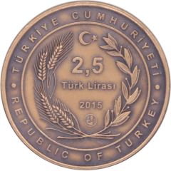 Muavenet-i Milliye Muhribi Bronz Hatıra Parası - Sertifikalı