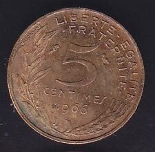 Fransa 5 Centimes 1966