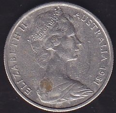 Avustralya 5 Cent 1981